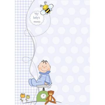 Door sticker My boy's room, for kids 2