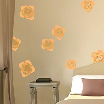 Wall stickers Roses abstract