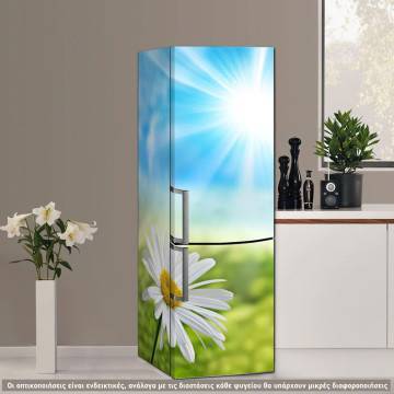 Fridge sticker Daisy at sun 2