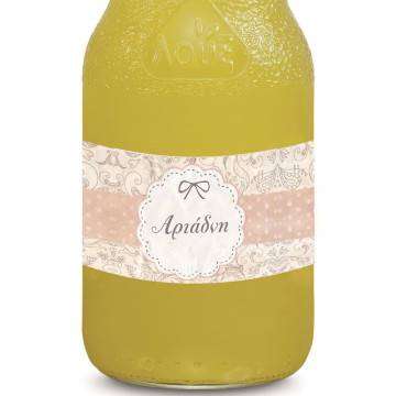 Sticker label Vintage floral , 2