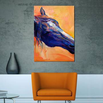 Canvas print Horse (art I)