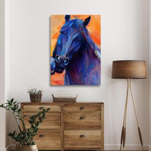 Canvas print Horse (art2) Framed canvas View 1 2