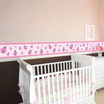 Μπορντούρα αυτοκόλλητο τοίχου, Πασχαλίτσες