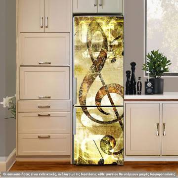 Fridge sticker Notes vintage