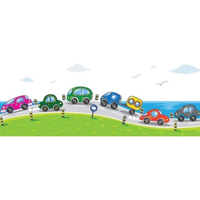 Wall sticker Borde Lets go a ride