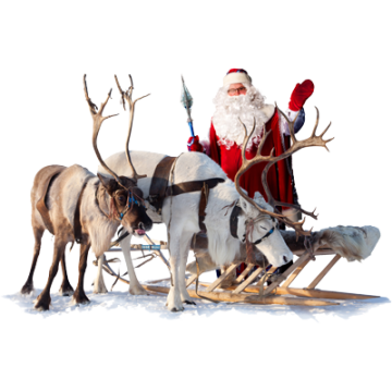 Wall sticker Santa 2