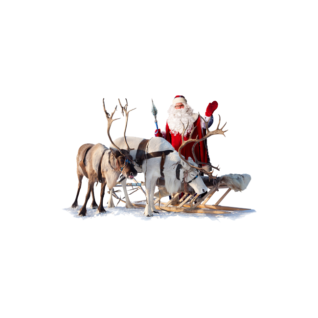 Wall sticker Santa
