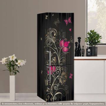 Fridge sticker Vintage golden spring