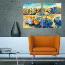 Canvas print Wharf, two panels
