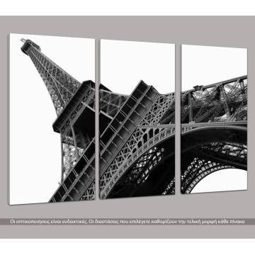 Canvas print Eiffel tower,  3 panels 2