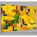 Canvas print Abstract patterns, two panels, side