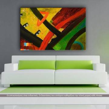 Canvas print Abstract painting III