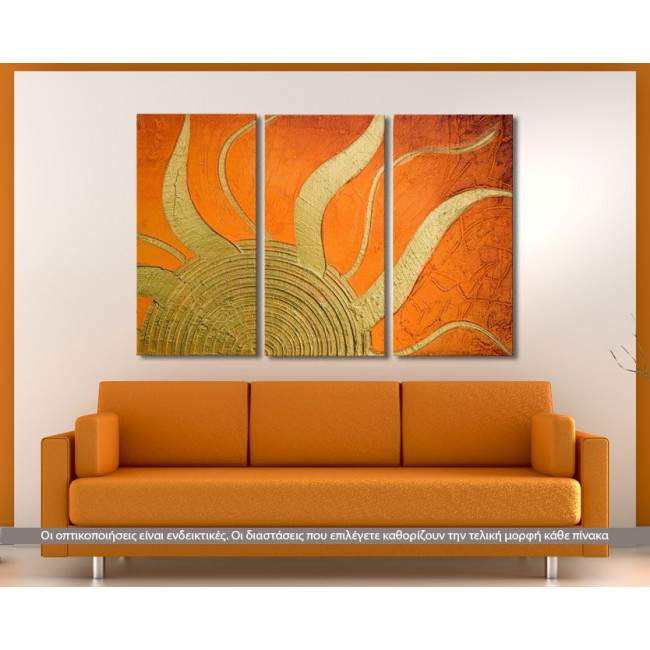 Canvas print Sunlight,  3 panels