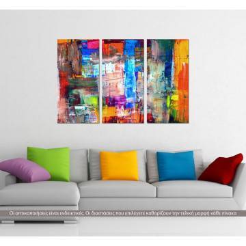 Canvas print Abstract patterns VI,3 panels 2