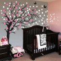 Wall sticker Elegant cherry blossom tree