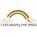 Kids wall stickers Seeing you Smile