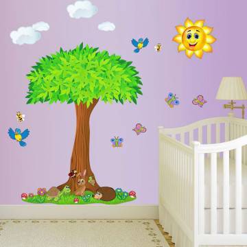 Kids wall stickers Under the tree 2