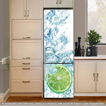 Αυτοκόλλητο ψυγείου Lime fresh