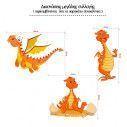 Wall stickers Cute dragons