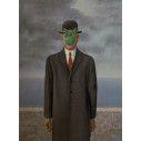 Αυτοκόλλητο πόρτας Son of a man, Rene Magritte source