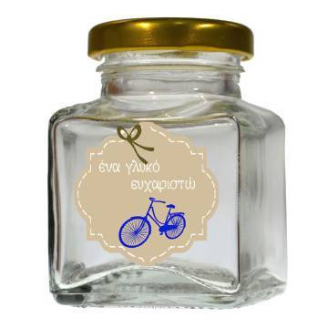 Sticker label Bicycle
