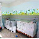 Wall sticker Border Land animals
