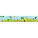 Wall sticker Border Land animals