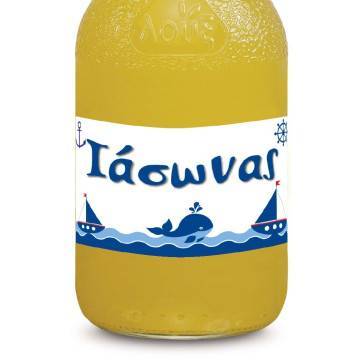 Stickers labels Nautical theme