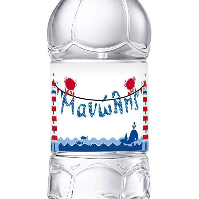 Stickers labels Sea theme