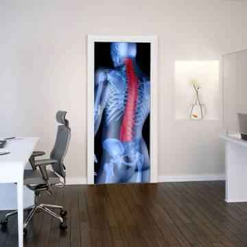 Spine  Door sticker 