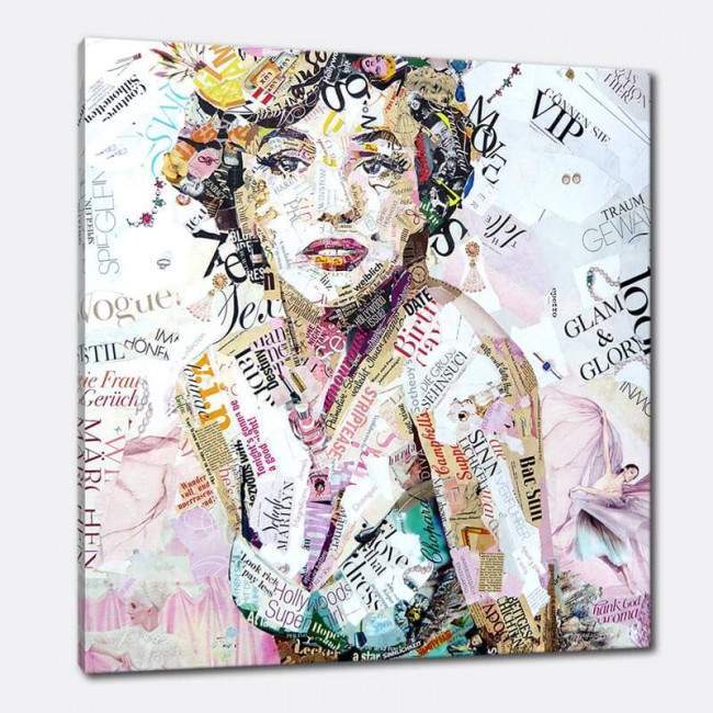 Canvas print Glam & glory, side