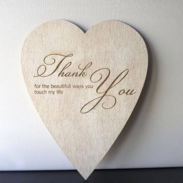 Wooden sign Touch my