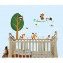 Kids wall stickers Forest animals