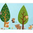 Kids wall stickers Forest animals, huge dimensons