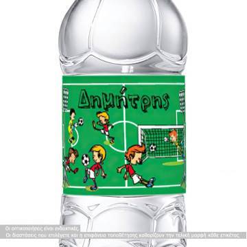 Football Time και το όνομα που θέλετε, αυτοκόλλητες ετικέτες