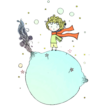 Wall sticker petit prince 2