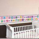 Wall sticker border La vita e colorata