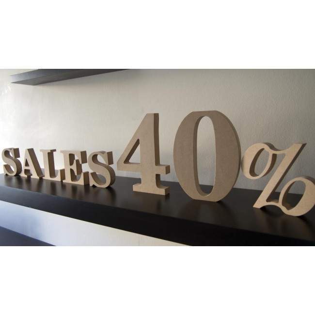 Wooden precentage (Freestanding)