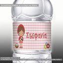 Sticker label Little red riding hood
