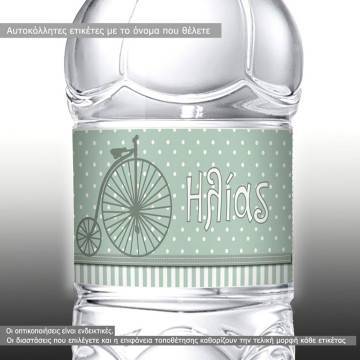 Sticker label Nostalgic bicycle  