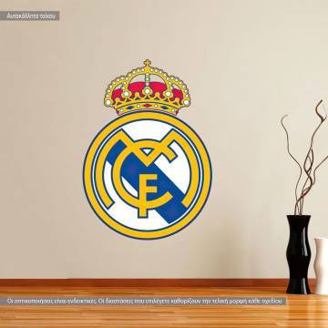Αυτοκόλλητο τοίχου Real Madrid