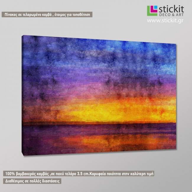 Canvas print Continuity, side