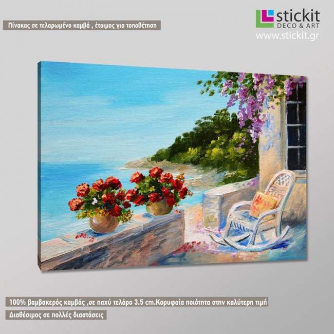 Canvas print Sunday of June, side