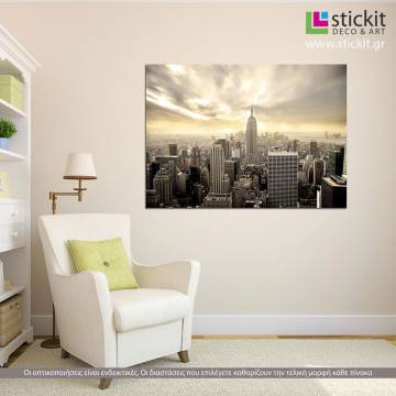 Canvas printNew York, The Empire State building