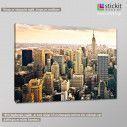 Canvas printNew York, Manhattan & The Empire State building, side