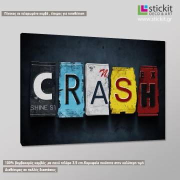 Canvas print Crash 2