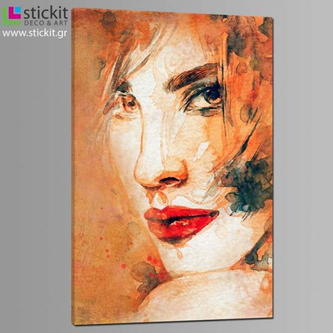 Canvas print Hi!, side