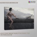 Canvas print Imagination or not?, side
