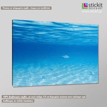 Canvas print  Deep blue 2