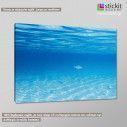 Canvas print  Deep blue, side